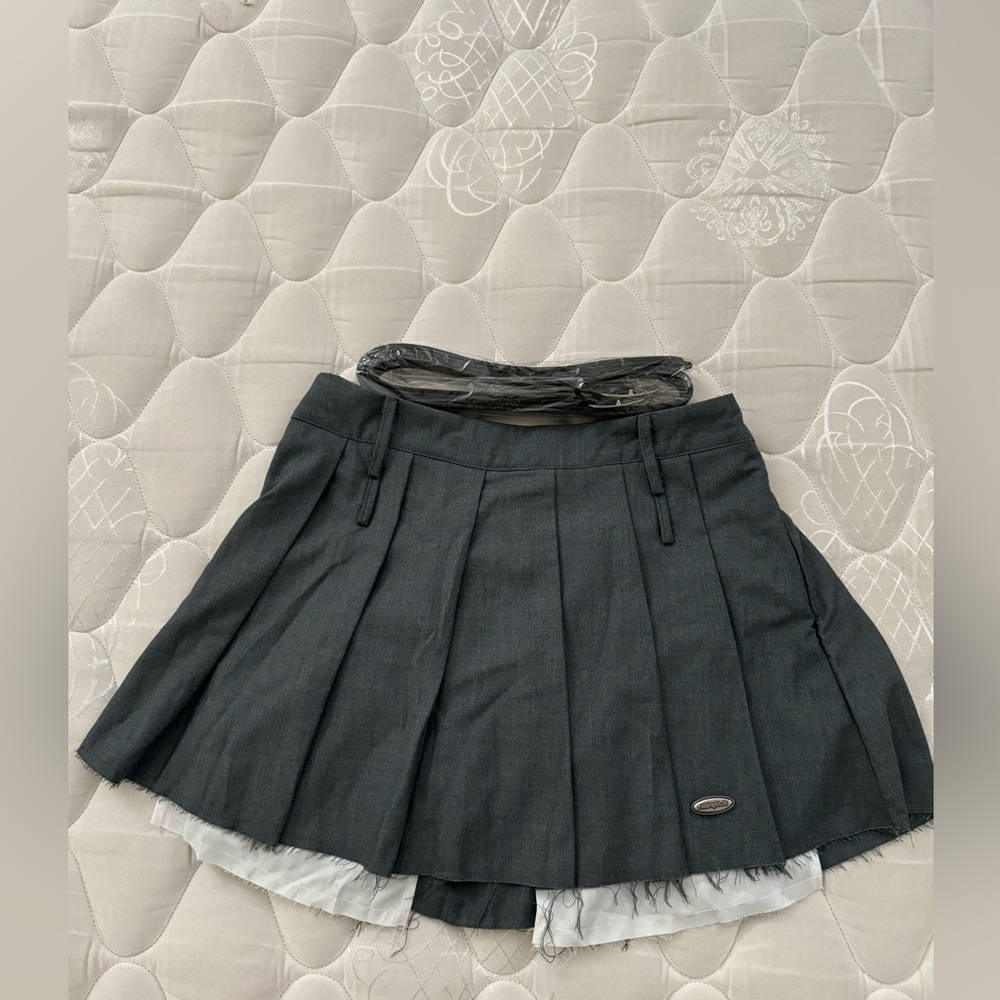Mini Skorts with belt skirts with shorts